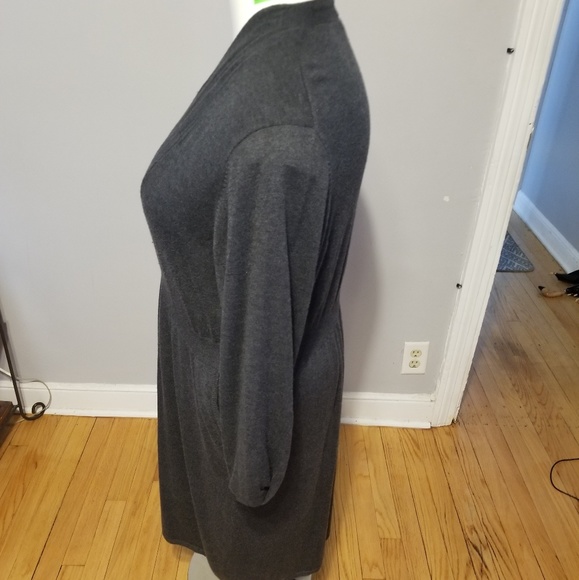 Grey Sweater Dress - Picture 3 of 4